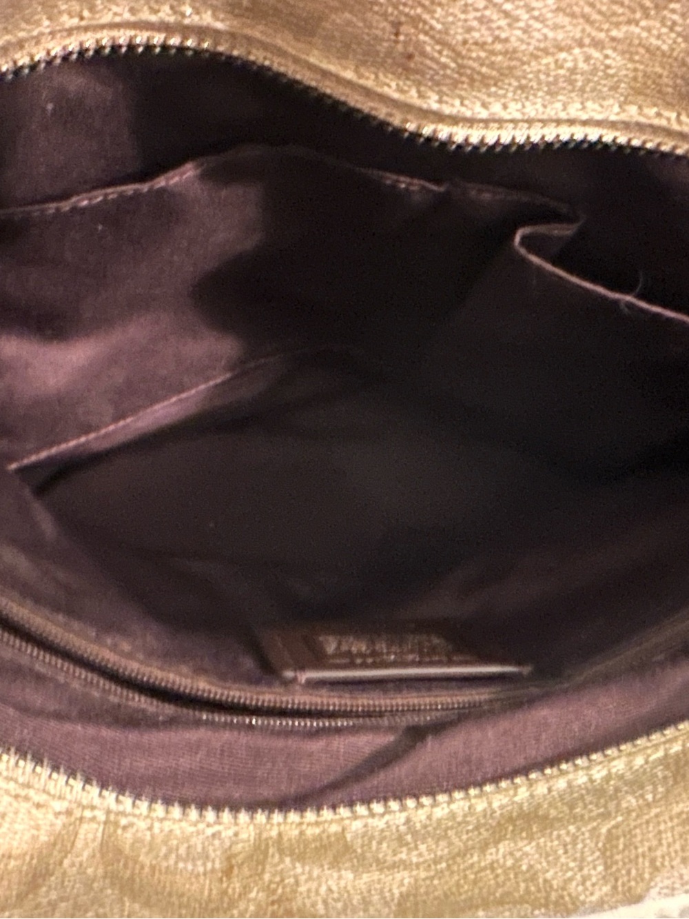 Coach Beige Signature Canvas Tote with Chalk Straps - Picture 6 of 9